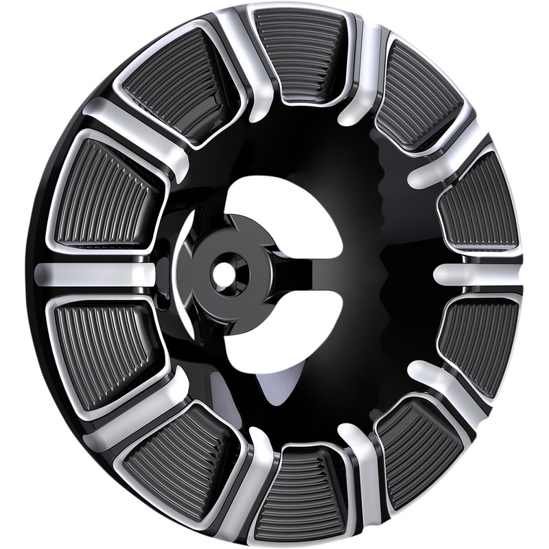 10-Gauge Velocity Air Cleaner Cover, Black