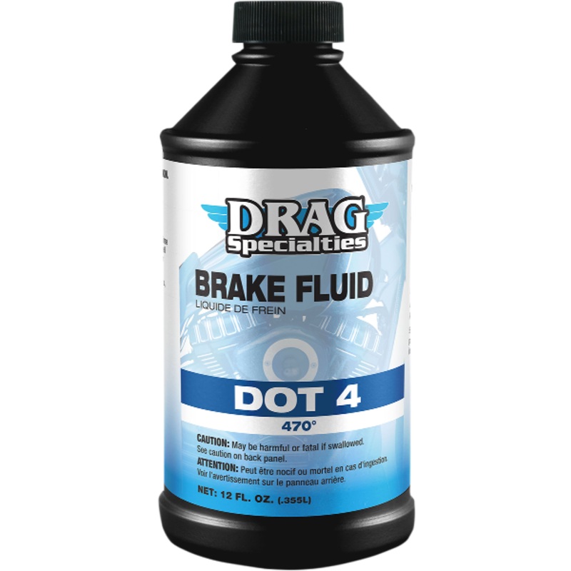 DOT 4 Brake Fluid - 12 U.S. Fluid OZ.