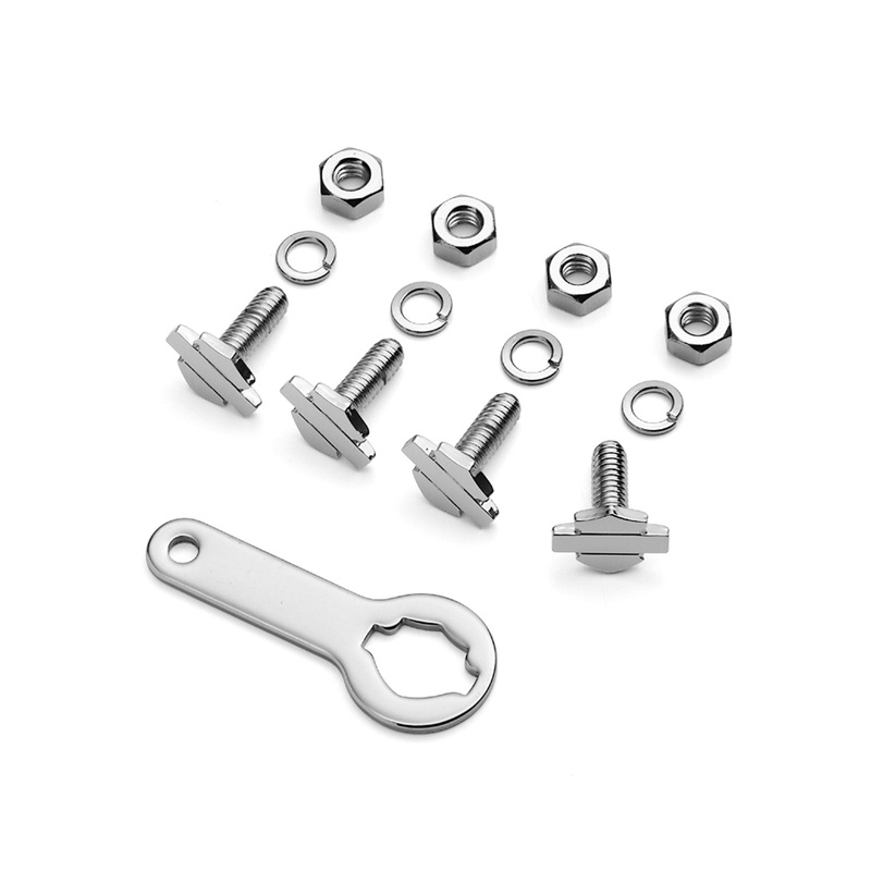 Harley Davidson 94114-02 Bar & Shield License Plate Mounting Hardware Kit B&S LICENSE PLATE BOLTS