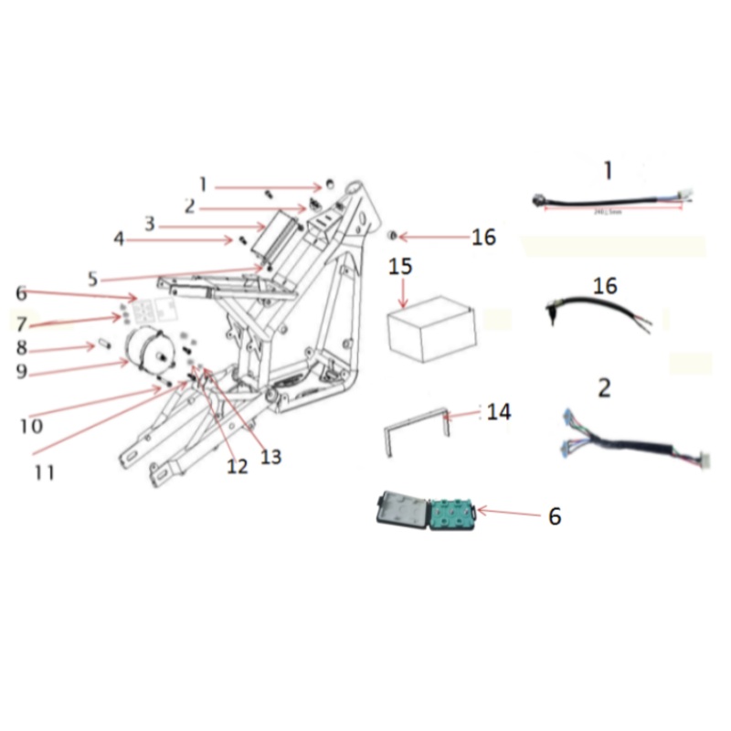 Washer - 1500W Dirt Bike