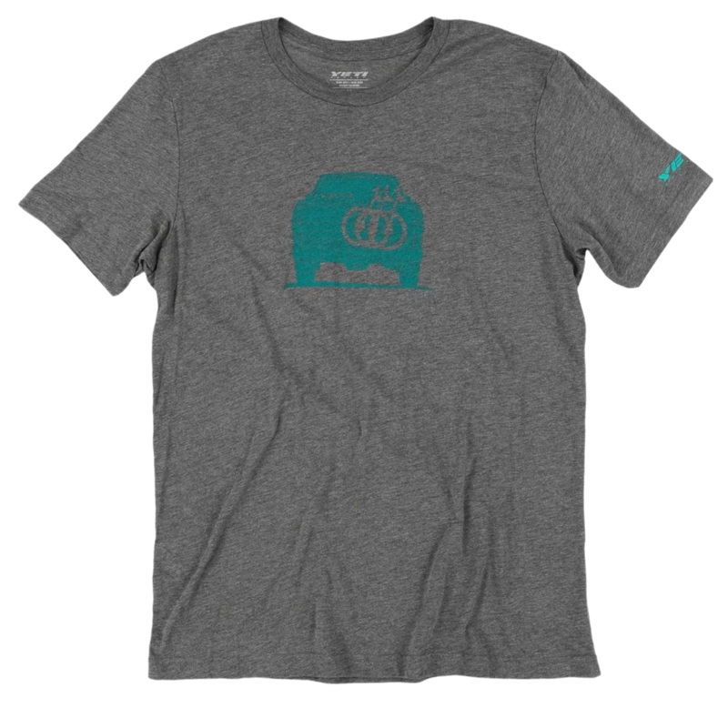 Yeti Hot Lap Cycle T-Shirt 2019 Grey / Turquoise