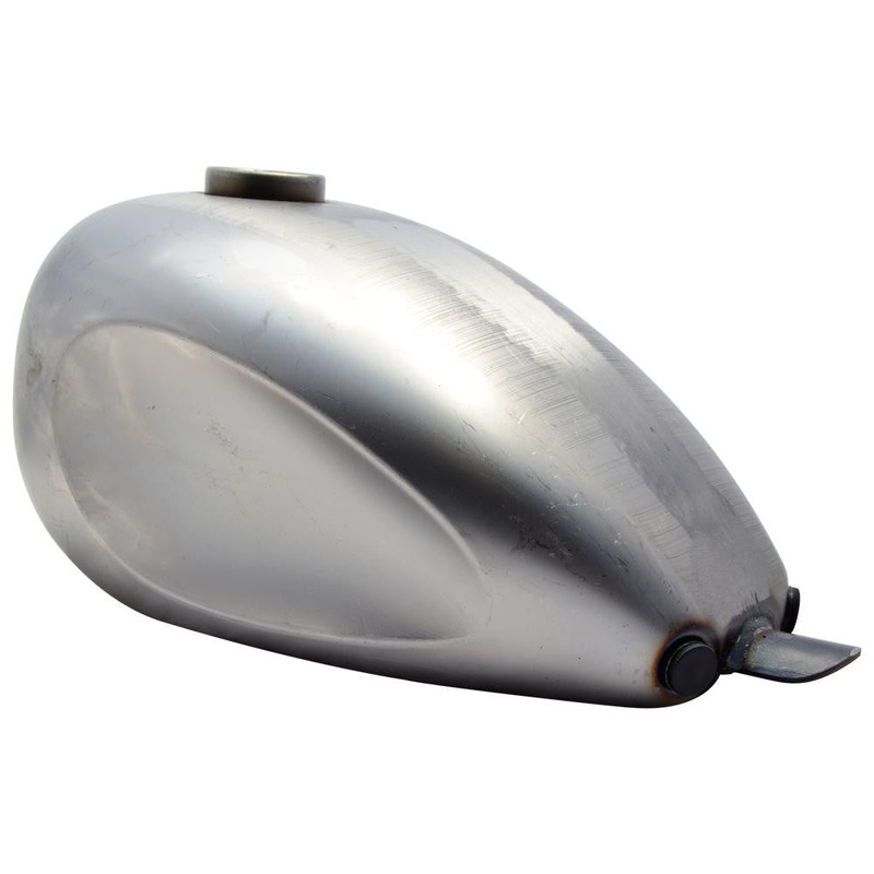 Dished Wassell Peanut Motorcycle Gas Tank - Frisco Tunnel
