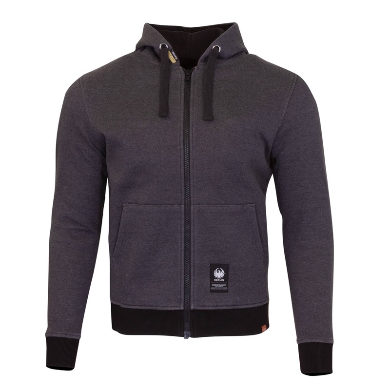 Merlin Cody D3O Single Layer Riding Hoody Grey