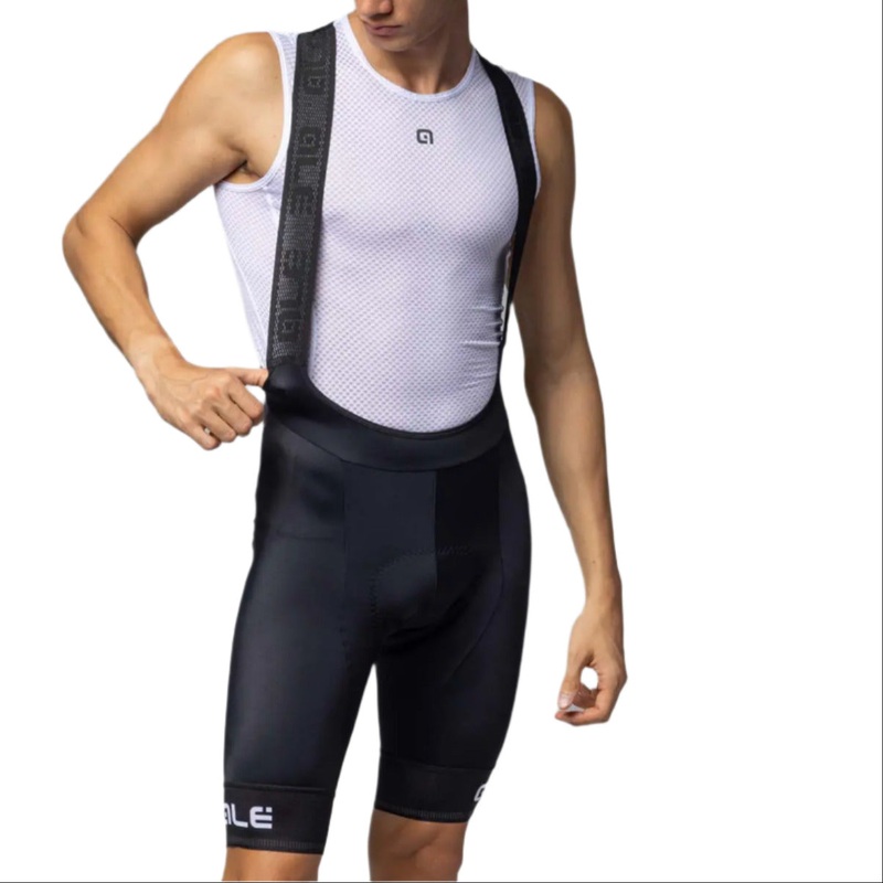 Ale Clothing Corsa 2.0 Pragma Cycle Bib Shorts White