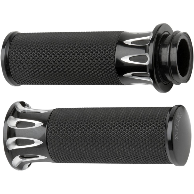 Deep Cut Fusion Grips, Black - Fly-By-Wire (FBW)