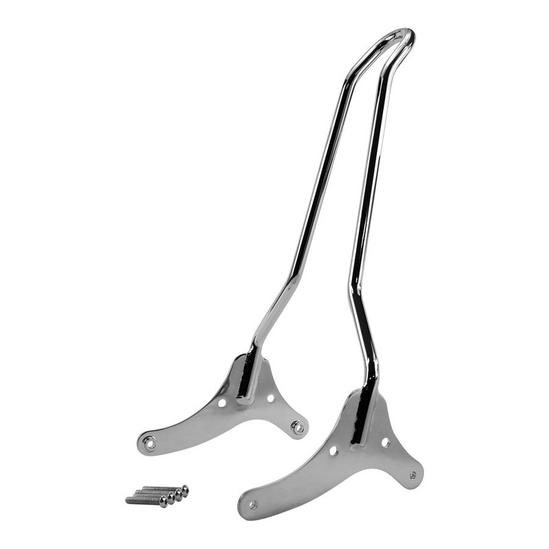 TC Bros. Sportster 2004-22 Kickback Sissy Bar Chrome