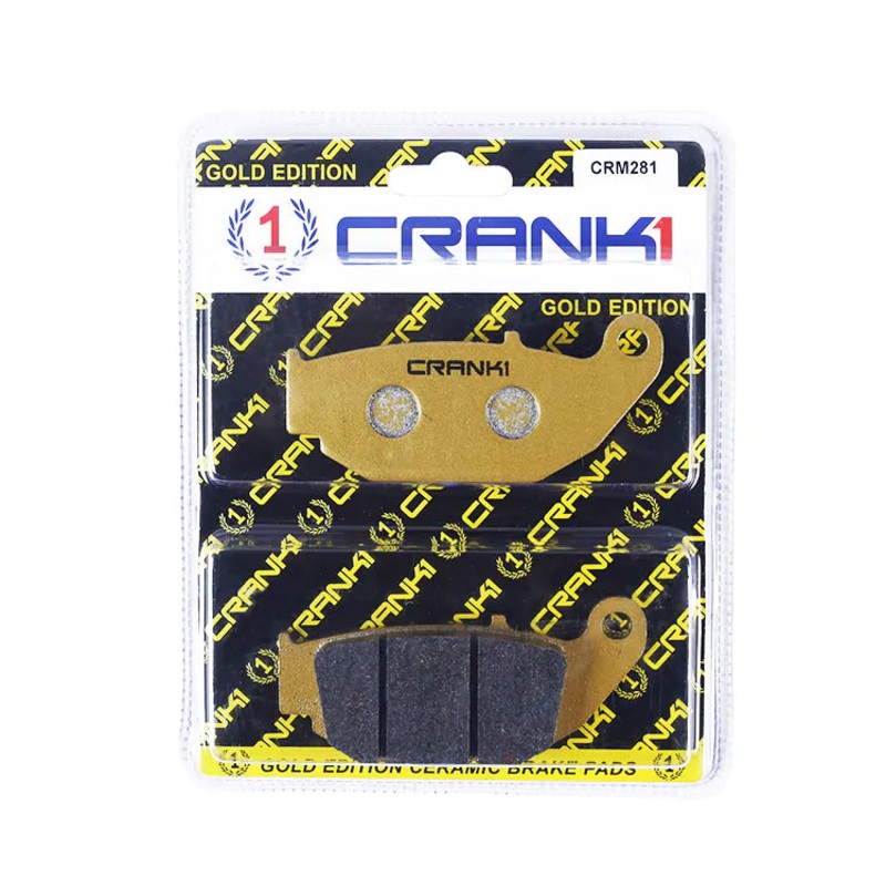 BRAKE PAD FOR REAR SUZUKI GIXER 150 -CRM281-CRANK1 Ceramic Brake Pads