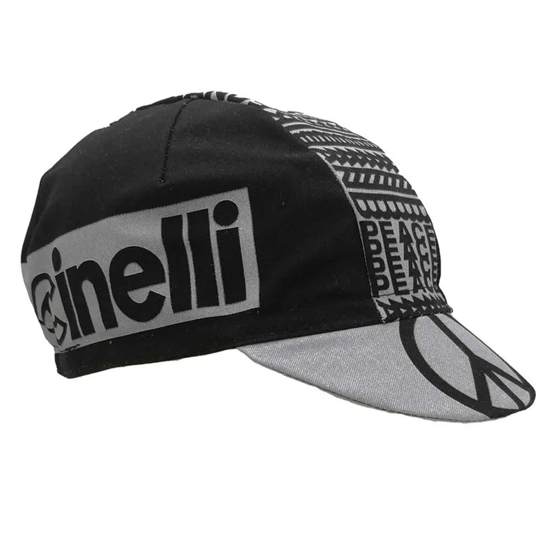 Cinelli Peace Cycle Cap Black