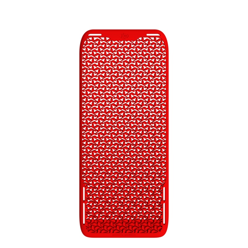 John Doe Level 2 3D Back Protector Red - Large