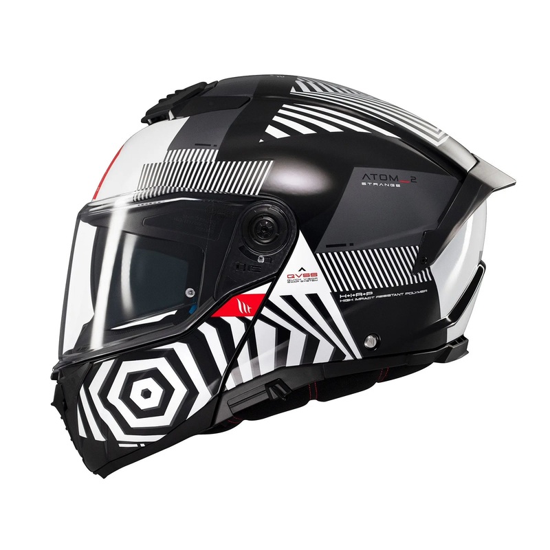 MT Helmets Atom 2 SV Strange B2 Gloss Black