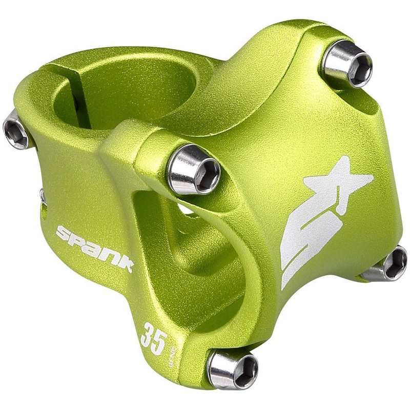 Spank Spike Race 2 Stem - 35mm Length - 31.8 Clamp - Green