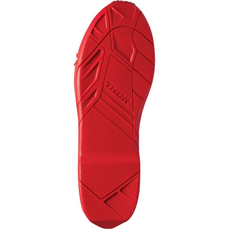 Thor Radial Boots Replacement Outsoles Red