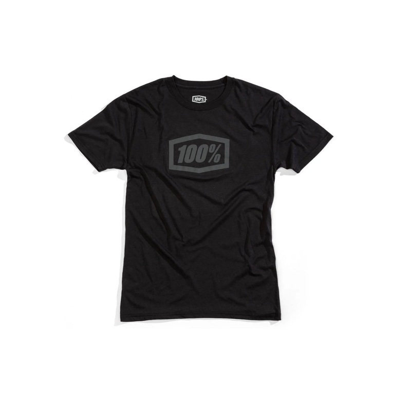 100% Icon Tech Tee Black