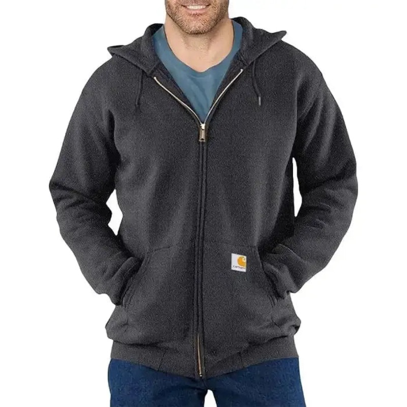 Carhartt Loose Fit Midweight Full-Zip Sweatshirt Carbon Heather
