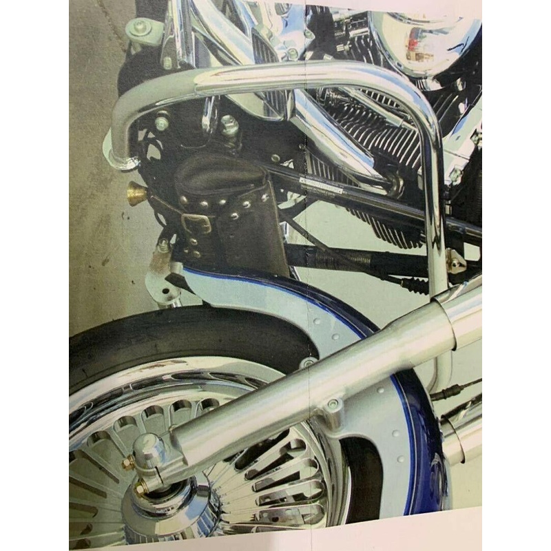 Harley Davidson evolution Softail engine crash bars-highway bars