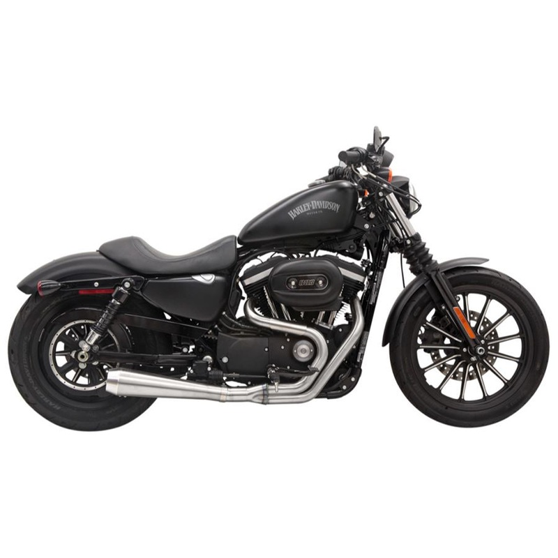 Road Rage III 2-into-1 Stainless Exhaust 1986-2003 Sportster w/mid controls