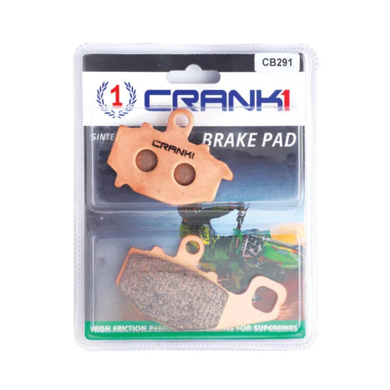 BRAKE PADS REAR KAWASAKI NINJA 1000-2015 TO 2019-CB291-CRANK1 Sintered Brake Pad
