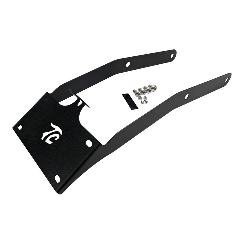 TC Bros. License Plate Relocation Bracket for Harley Davidson 2018+ Softail Street Bob and Slim