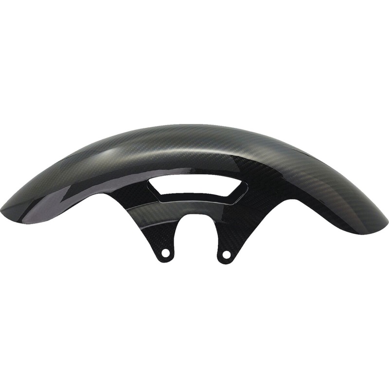 19" Carbon Fiber Cafe Front Fender - 14-23 Touring
