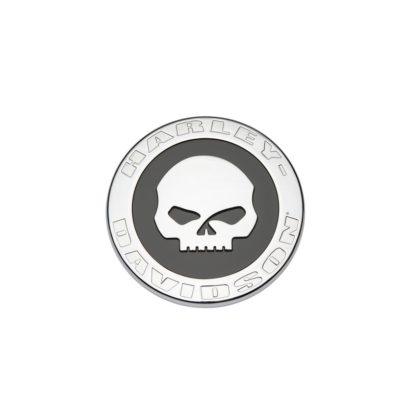 Harley Davidson 14101831 Willie G Skull Decorative Medallion MEDALLION,SKULL
