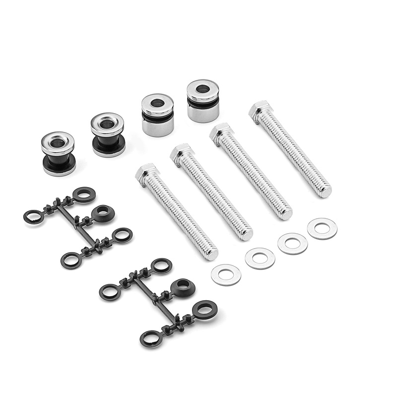 Harley Softail Standard Springer Classic Deluxe Fat Boy Cross Bones Saddlebag Docking Hardware Kit