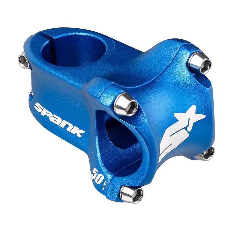 Spank Spike Race 2 Stem - 31.8mm Clamp - 50mm Length - Blue
