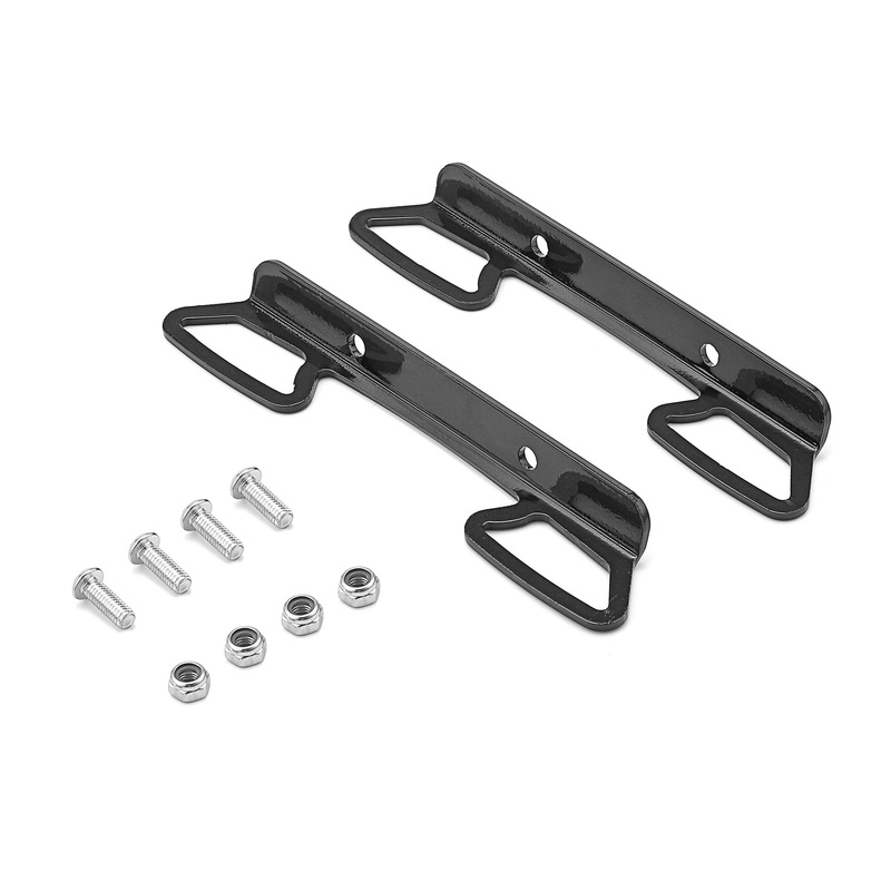 2018-2025 Honda Goldwing GL1800 Black Rear Hold Tie-Down Anchor Point Brackets