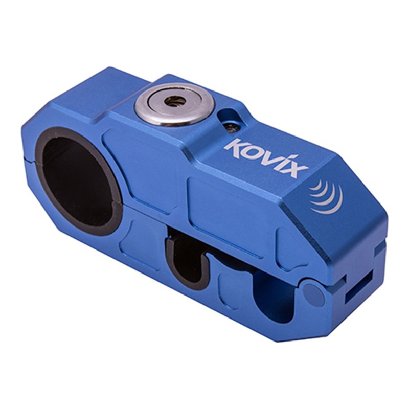 Kovix Alarmed Handlebar Lock Blue KHL Series