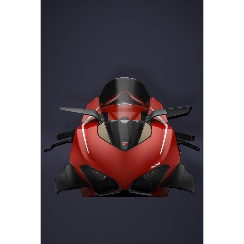 Rizoma Stealth Mirror Pair for Ducati Panigle V4/V2 Mirror