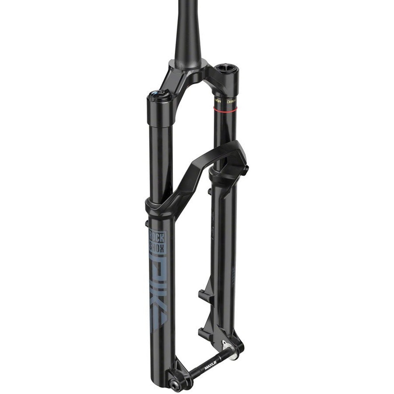 RockShox Pike Select Charger RC Suspension Fork - 27.5" - 140mm - 15x110 - 44mm Offset - Gloss Black - C1