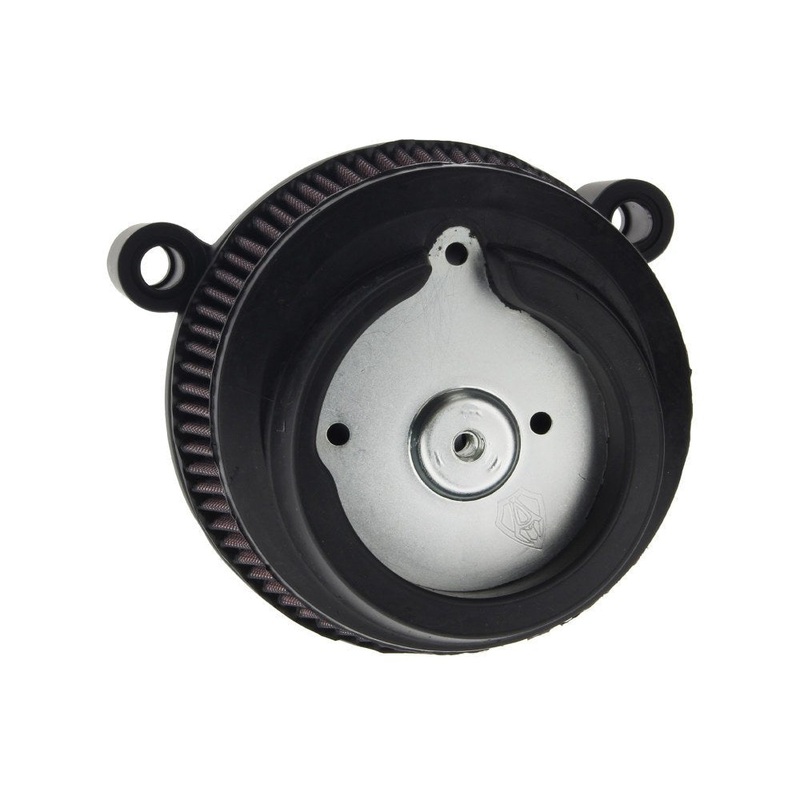 Stage 1 Big Sucker Air Cleaner Kit - Black. Fits Dyna 2008-2017 with OEM Cover.