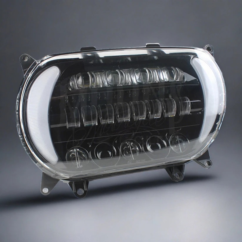 Spyder Moonmaker LED Headlight - 14+ Road Glide