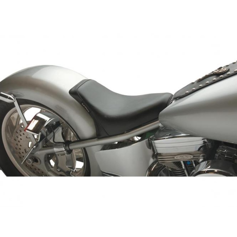Bare Bones Smooth Solo Seat Black Vinyl