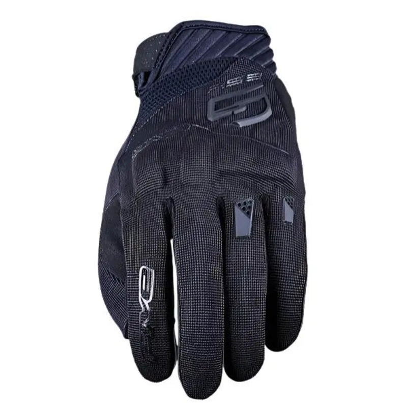 Five RS3 Evo Textile Gloves Black