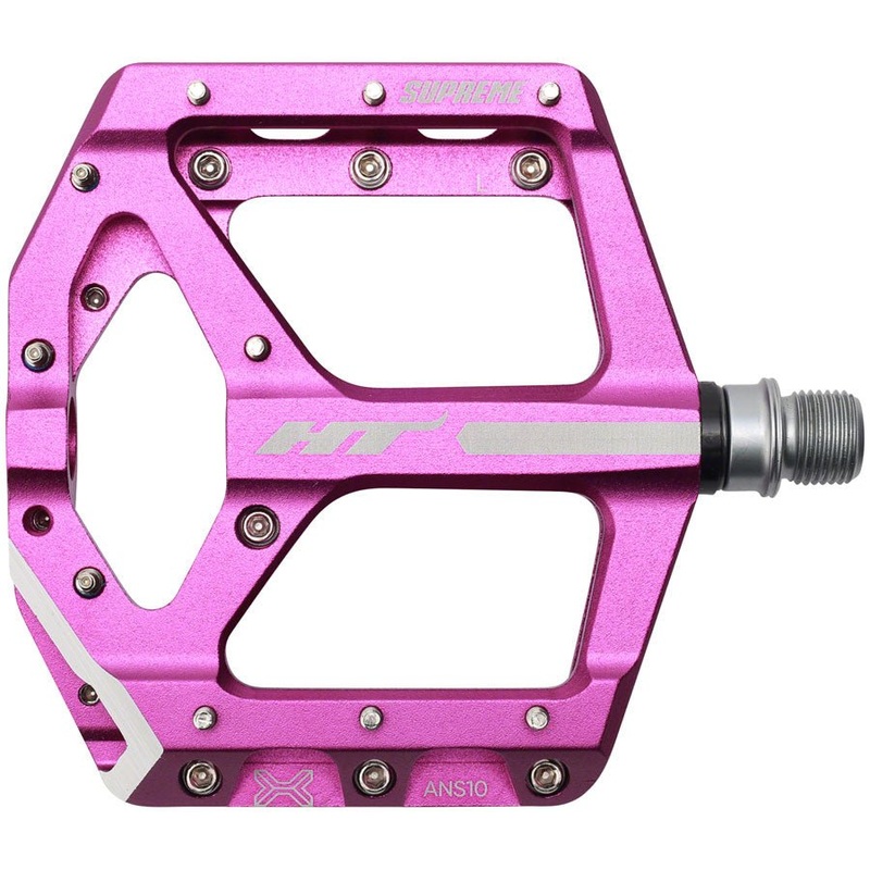 HT Components ANS10 Pedals - Platform Aluminum 9/16" Purple