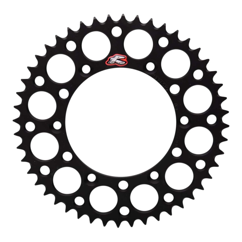 Renthal Sprocket Rear Black 51T Alloy 7075 T6 Grooved Suzuki