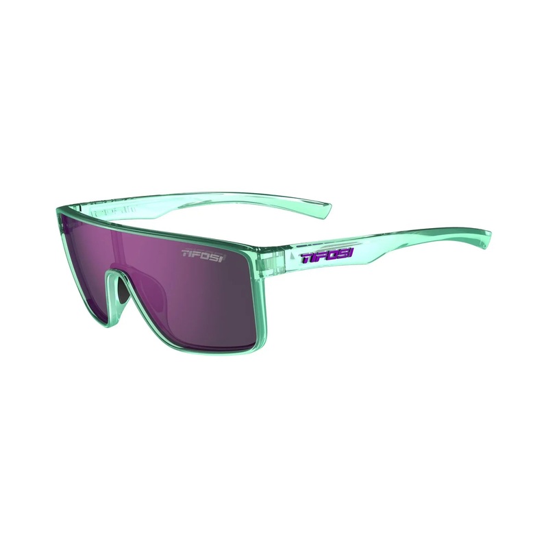 Tifosi Sanctum Single Lens Cycle Sunglasses Aqua Shimmer