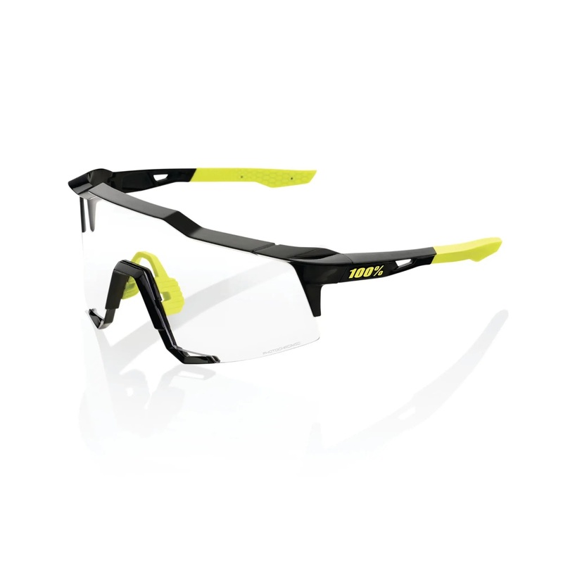 100% Speedcraft Glasses Gloss Black / Photochromic Lens