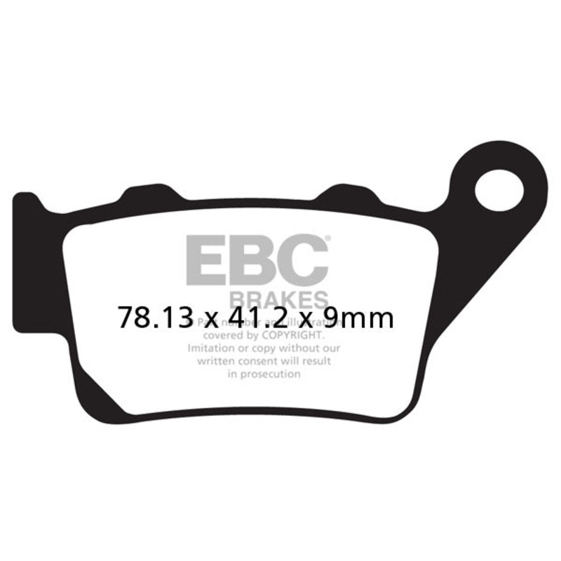 Brakes - FA208R Sintered - EBC (Rear)