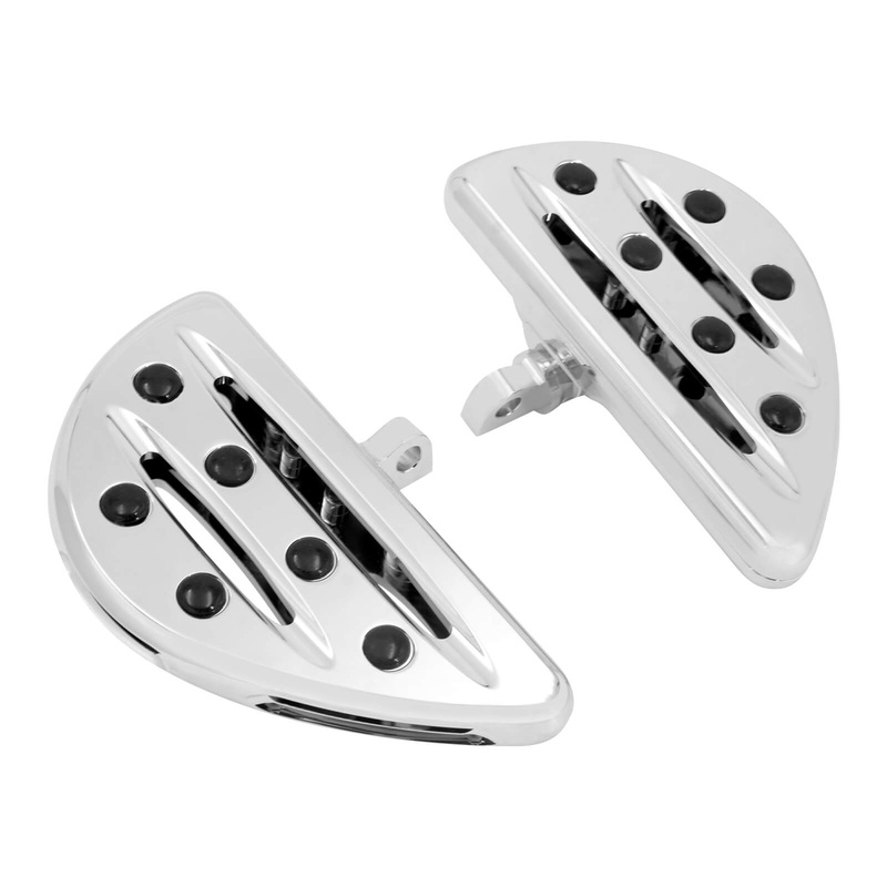 CNC Male Mount Passenger Floorboards for Harley Touring Softail Sportster '84-'25