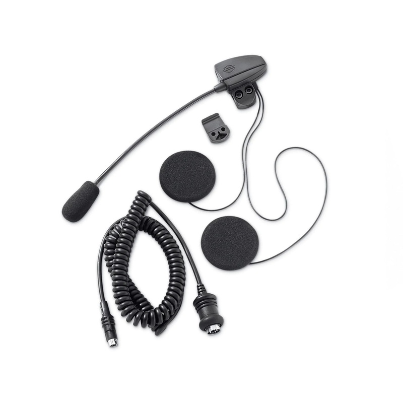 Harley Davidson 77117-10 Boom! Audio Full Helmet Premium Music and Communications Headset