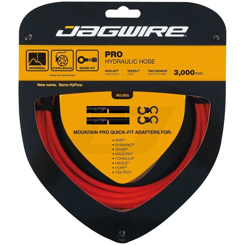 Jagwire Pro Hydraulic Disc Brake Hose Kit - 3000mm - Orange