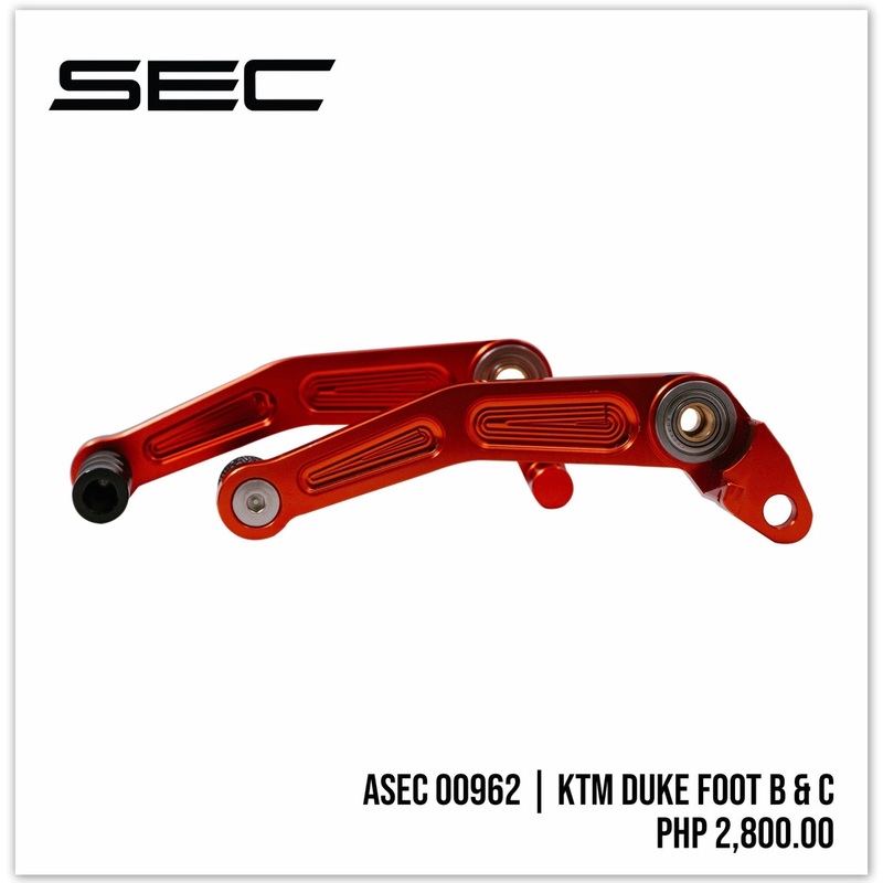 KTM duke foot B&C