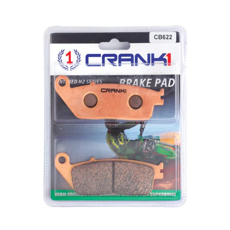 BRAKE PAD FRONT TRIUMPH TIGER 800 XC AND XCX (2 SETS)- 2015 TO 2017- CB622-CRANK1 Sintered Brake Pad