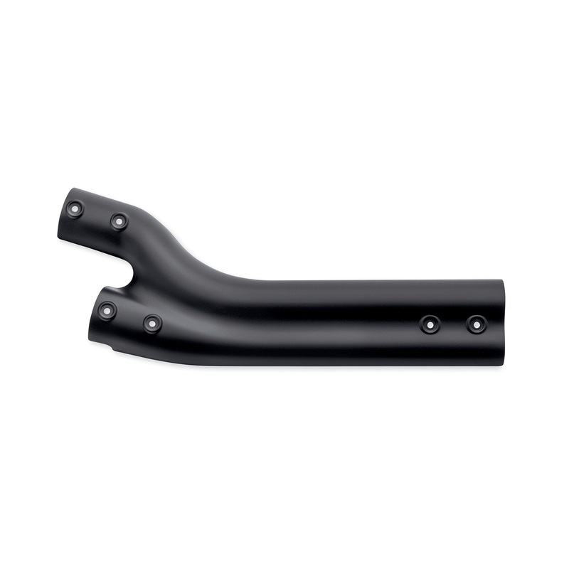 Harley Davidson 65400481 Satin Black Collector Shield KIT,EXH SHDL,BLACK
