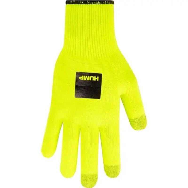 HUMP Pocket Thermal Cycle Gloves Black / Hi-Viz Yellow