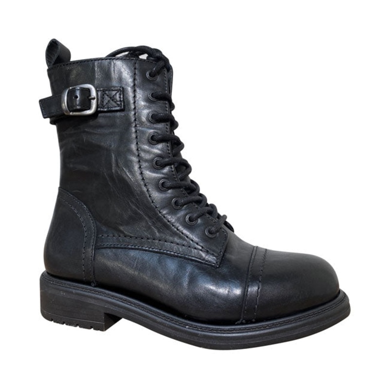 John Doe Jackie Ladies High Boots Black