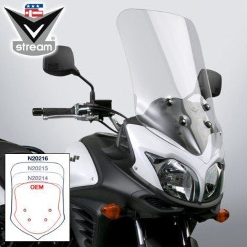 Suzuki DL650 Vstrom Vstream Windscreen N20216 windshield National Cyle N20216