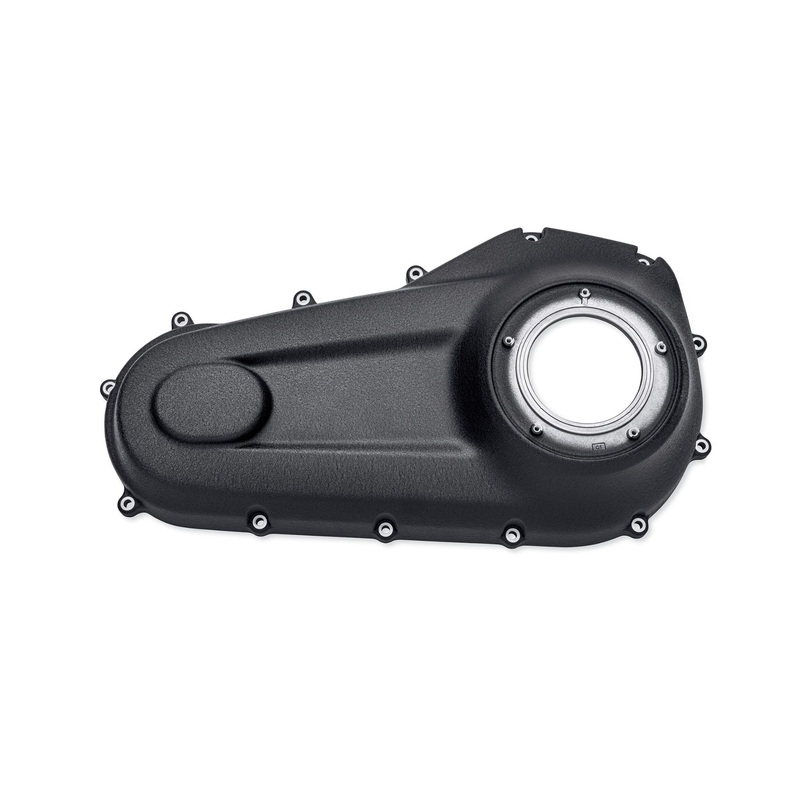 Harley Davidson 25701043 Narrow-Profile Outer Primary Cover COVER,PRI,MACH,WRINKLE BLACK