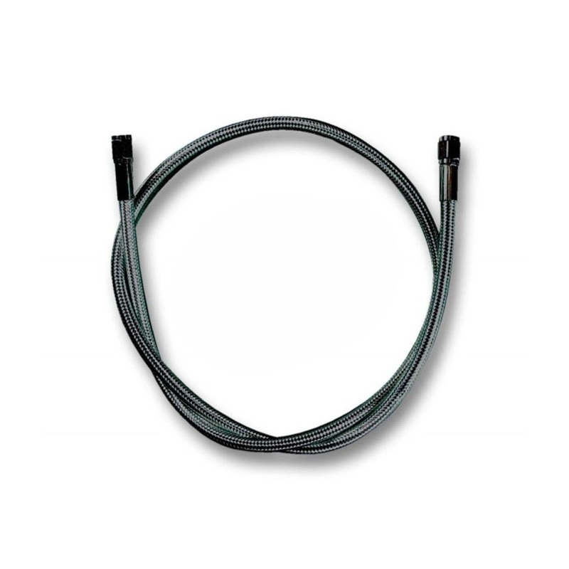 60in. Universal Brake Line - Black Pearl.